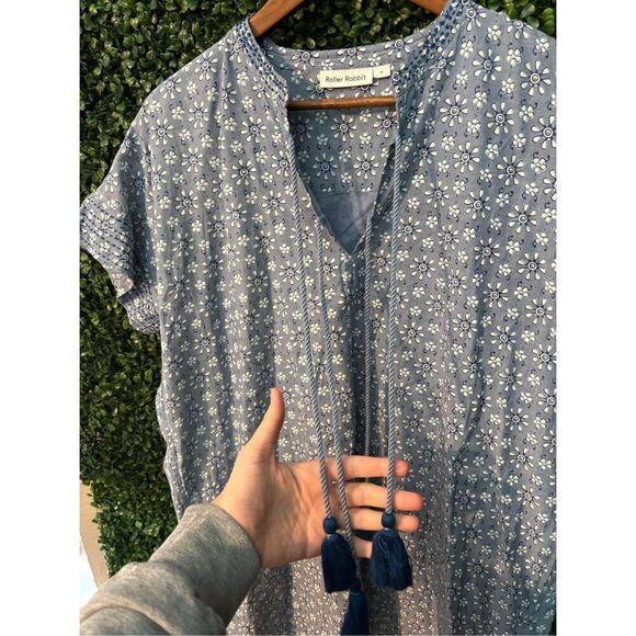 Roller Rabbit Wythe Tunic Dress Sz Medium - Picture 5 of 9